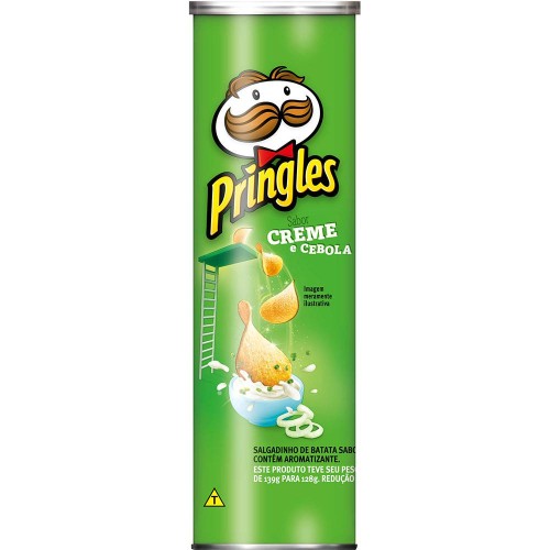 Pringles Creme e Cebola 128g