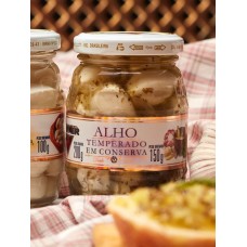 ALHOS TEMPERADOS EM CONSERVA - 150G
