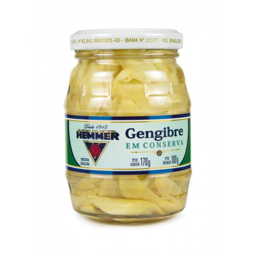 GENGIBRE EM CONSERVA - 100G