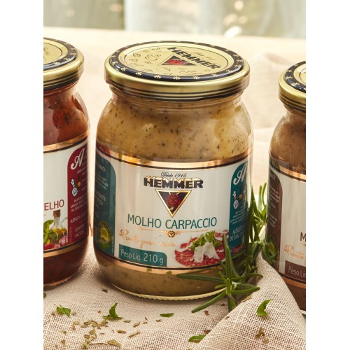 MOLHO PARA CARPACCIO 210G HEMMER
