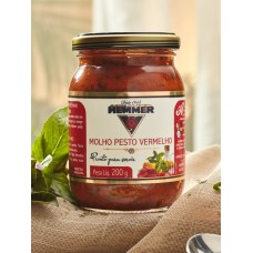  MOLHO PESTO VERMELHO 200G HEMMER