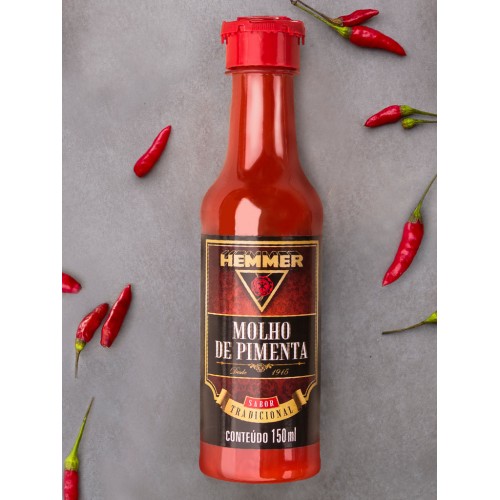 Molho de Pimenta Pet Vidro 150ml Hemmer 