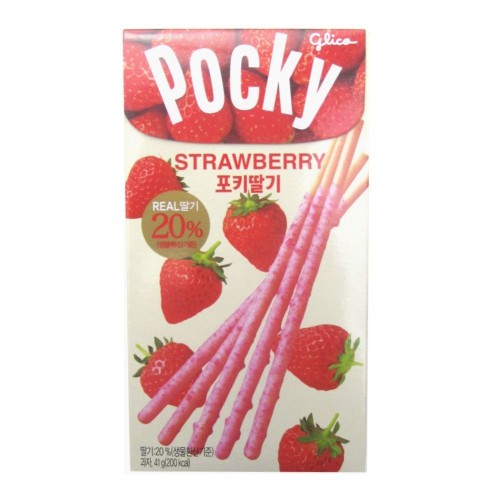 Pocky Biscoito de Palito Original Morango - Glico 42g