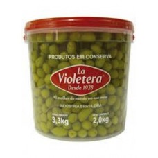 Azeitona Verde com caroço La Violetera 2kg