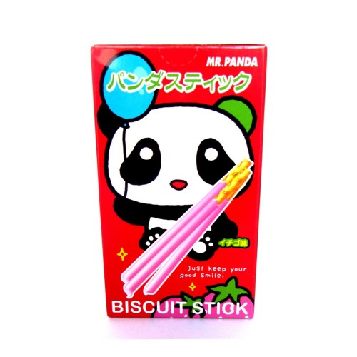 Biscoito de Palito Sabor Morango - Mr Panda 40g