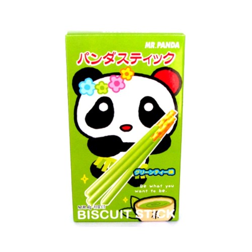 Biscoito de Palito Sabor Chá Verde - Mr Panda 40g