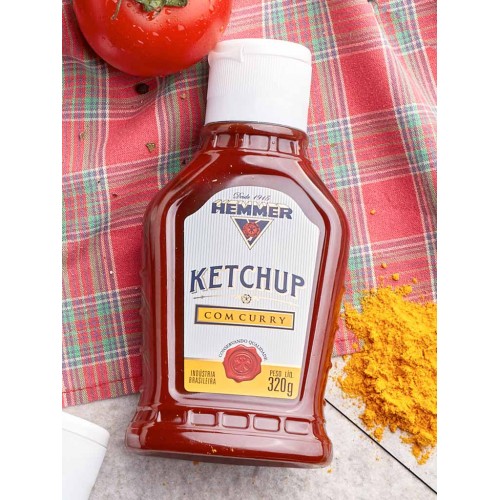 Ketchup com Curry 320g Hemmer 