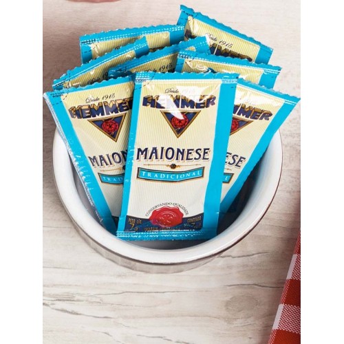 Maionese em Sachê 7g Hemmer 