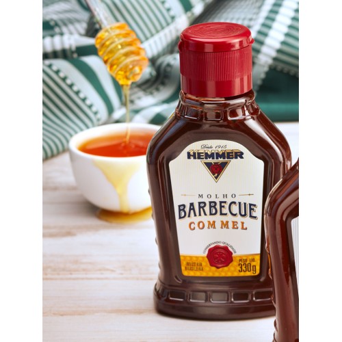 Molho Barbecue com Mel 330g Hemmer 