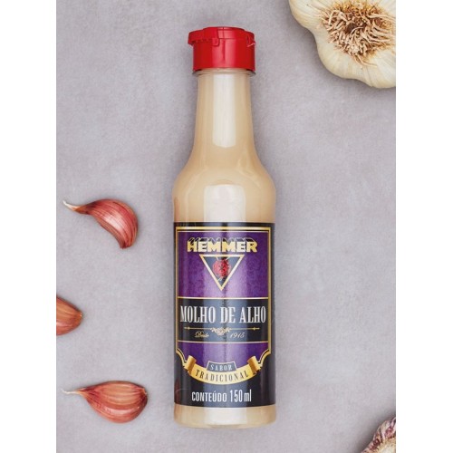 Molho de Alho Pet 150ml Hemmer 