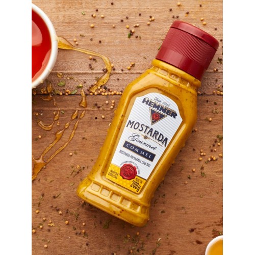Mostarda com Mel Gourmet 200g Hemmer 