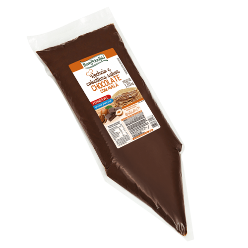 Recheios e Coberturas sabor Avelã Bom Princípio - 1,01kg