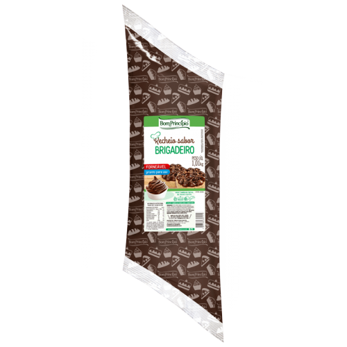 Recheio Sabor Brigadeiro / Linha Festas - 1,01kg - Bom Princípio