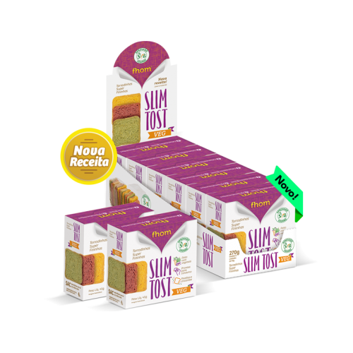 Slim Tost Veguinha Fhom 45g