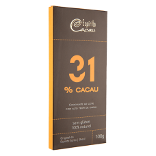 Chocolate 31% Espírito Cacau 30g