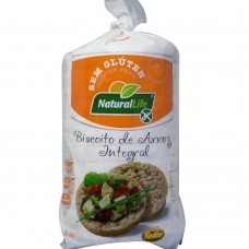 Biscoito De Arroz Integral Grande - NaturalLife 80g