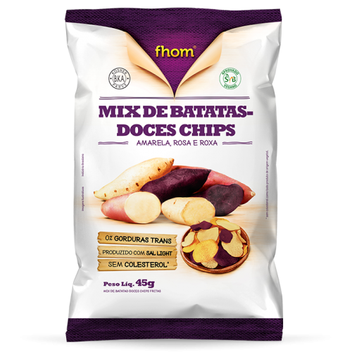 Mix de Batatas-Doces Chips