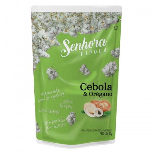 Pipoca Cebola e Orégano Senhora Pipoca 40 g 