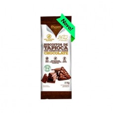 Biscoito de Tapioca com cobertura de Chocolate Fhom 15g