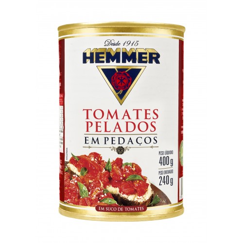 TOMATES PELADOS EM PEDAÇOS - 240G