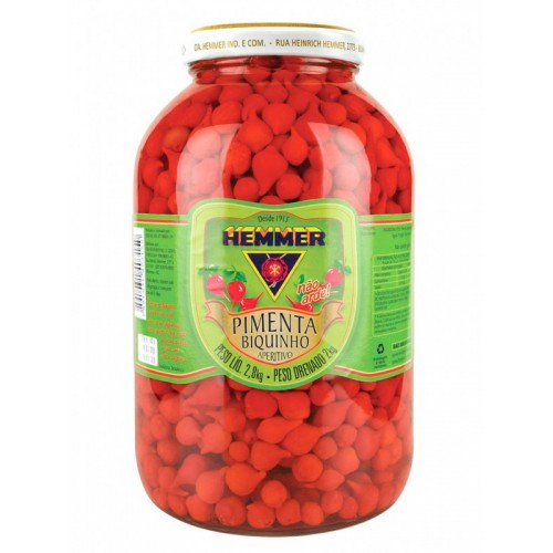 Pimenta Biquinho Vermelha 2kg Hemmer 