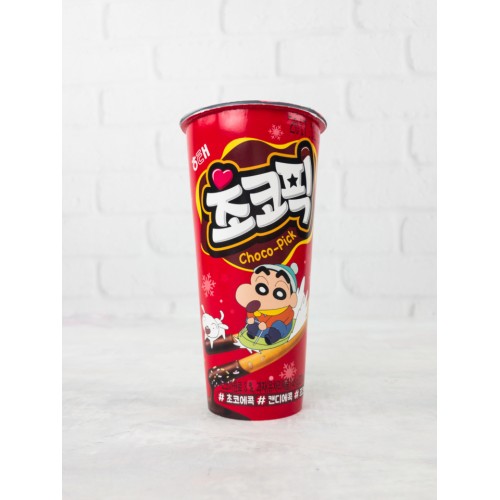 Biscoito Choco Pick sabor Chocolate - Haitai 45g